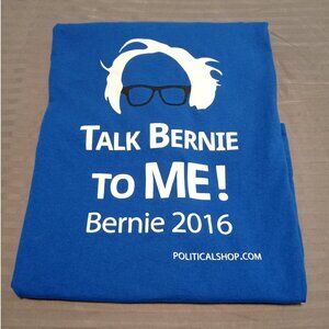 Collectible Vintage 3XL Bernie Sanders T-shirt "Talk Bernie to ME! Bernie 2016"